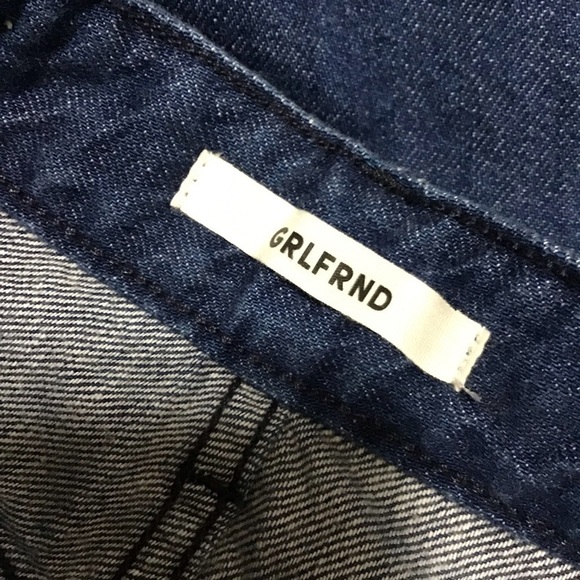 GRLFRND Charlotte High Rise Pleat Front Trouser Style Sample Jeans. - Picture 9 of 11